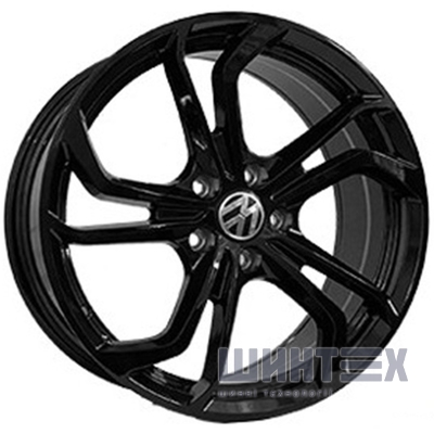 Replica Volkswagen VV5457 7.5x17 5x112 ET42 DIA57.1 Black